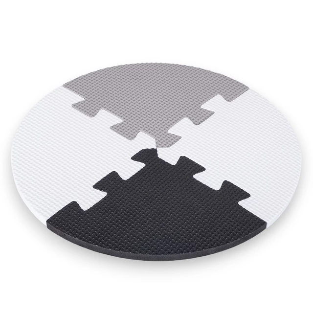 Habszivacs puzzle szőnyeg védőfallal inSPORTline Trastino 30,5x30,5x1 cm, 36 db