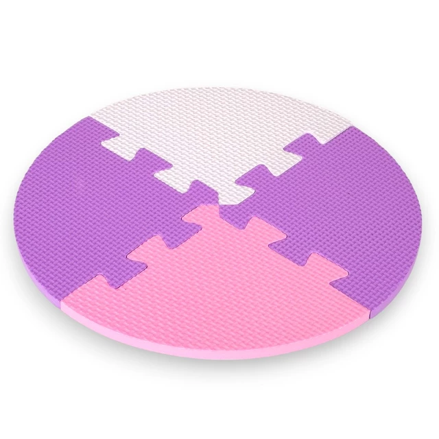 Habszivacs puzzle szőnyeg védőfallal inSPORTline Burgino 30,5x30,5x1 cm, 36 db