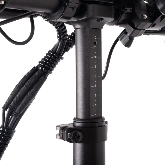 Összecsukható elektromos fat bike ISL Baxom 840Wh 20" - fekete