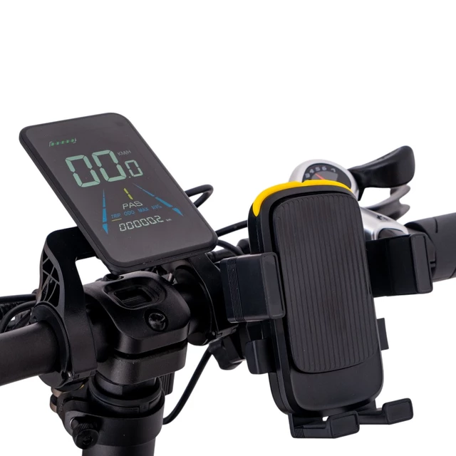 Összecsukható elektromos fat bike ISL Baxom 840Wh 20" - fekete