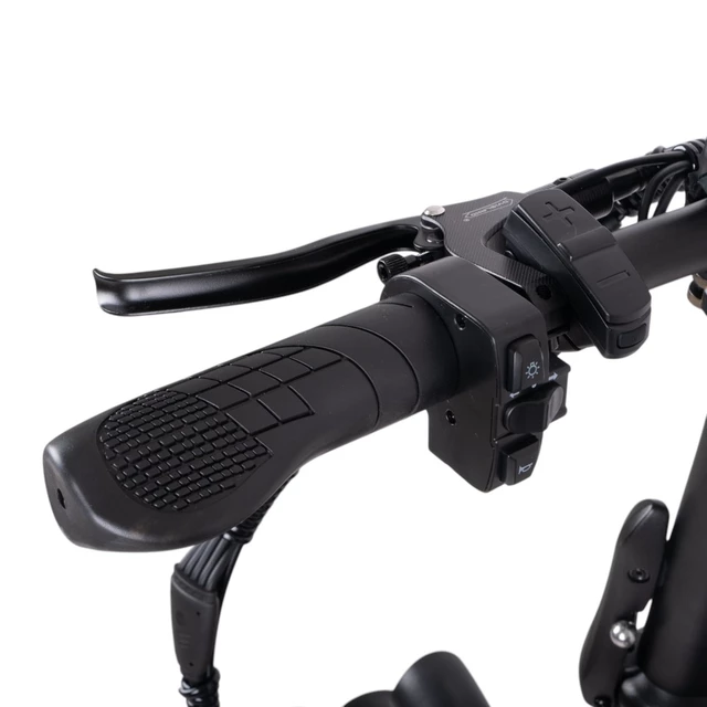 Összecsukható elektromos fat bike ISL Baxom 840Wh 20" - fekete