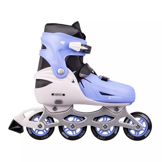 Állítható 4 az 1-ben korcsolya inSPORTline Foursimo, Comfort Fit illeszkedés, MicroLock biztonsági csat, AdjusTouch méretbeállító gomb