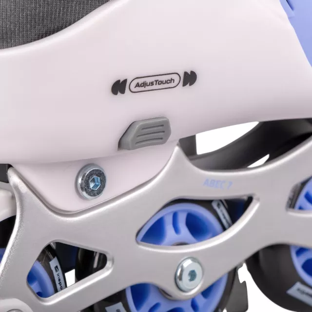 Állítható 4 az 1-ben korcsolya inSPORTline Foursimo, Comfort Fit illeszkedés, MicroLock biztonsági csat, AdjusTouch méretbeállító gomb