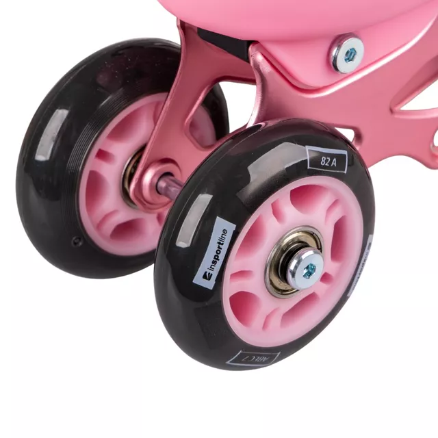 Állítható 4 az 1-ben korcsolya inSPORTline Fourtuna, Comfort Fit illeszkedés, MicroLock biztonsági csat, AdjusTouch méretbeállító gomb