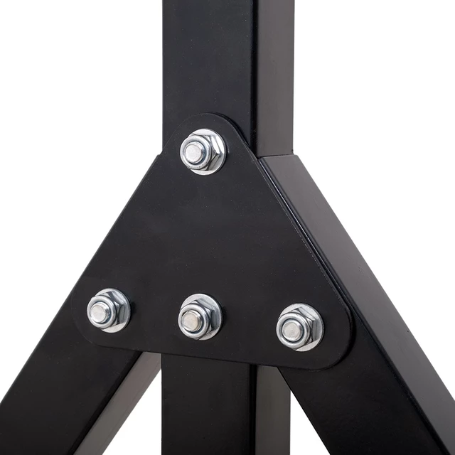 Húzódzkodó állvány inSPORTline Power Tower ON-X PT200, robosztus acélszerkezet, csúszásgátló bevonat a fogantyúkon, csúszásmentes alapfelület