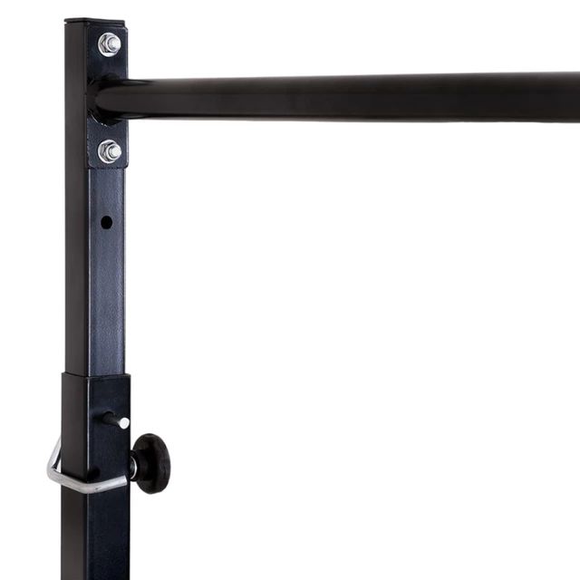 Húzódzkodó állvány inSPORTline Power Tower ON-X PT200, robosztus acélszerkezet, csúszásgátló bevonat a fogantyúkon, csúszásmentes alapfelület