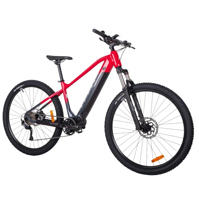 MTB ebike Levit Muan BF3 Overstep 630 29" - model 2024 - Bordó Szürke Gyöngy