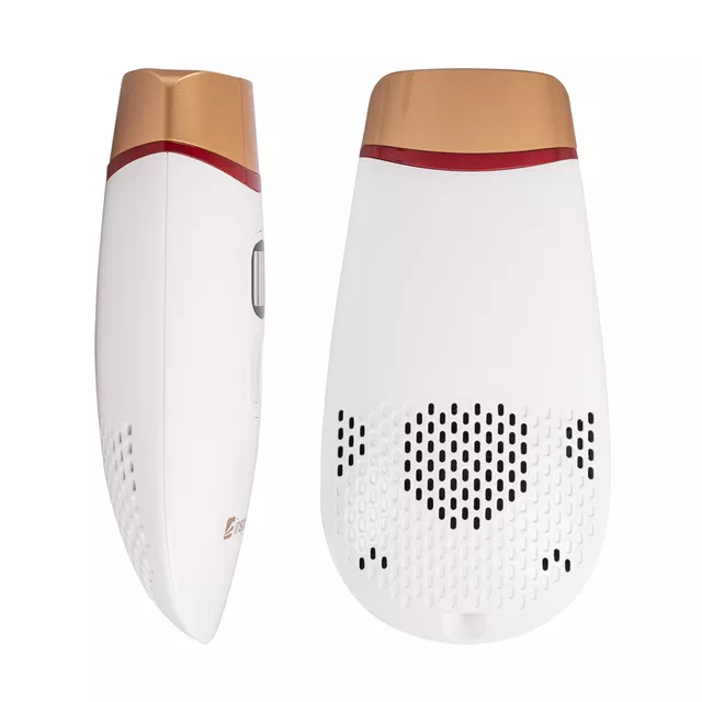 IPL epilátor inSPORTline Eriva, kijelző,  bőrközelség-érzékelés, otthoni használat, védőszemüveg, borotva, ergonomikus kialakítás