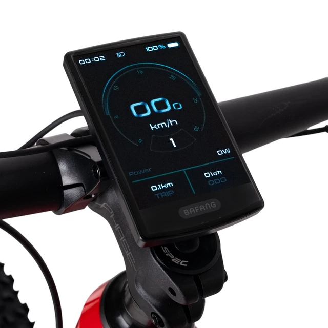 MTB ebike Levit Muan BF3 Overstep 630 29" - model 2024 - Bordó Szürke Gyöngy