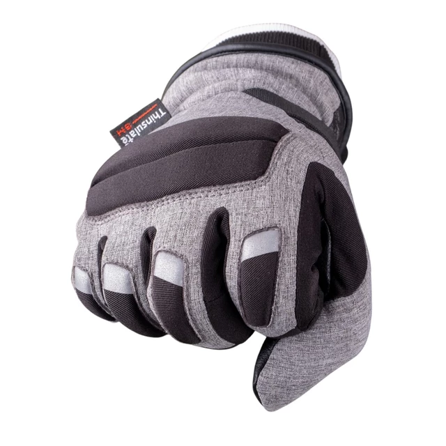 Motoros és síkesztyű W-TEC Sabresul - szürke