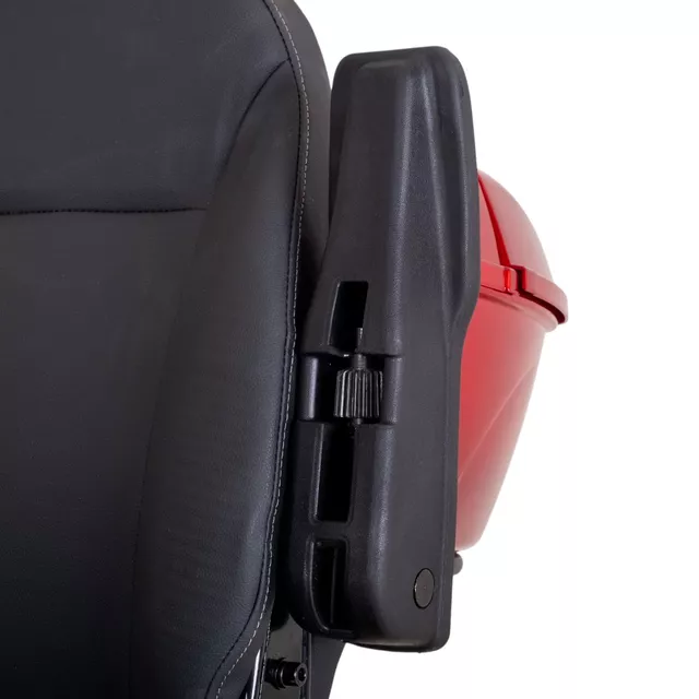 Elektromos háromkerekű robogó inSPORTline Zorica Deluxe elektromágneses fékkel - piros