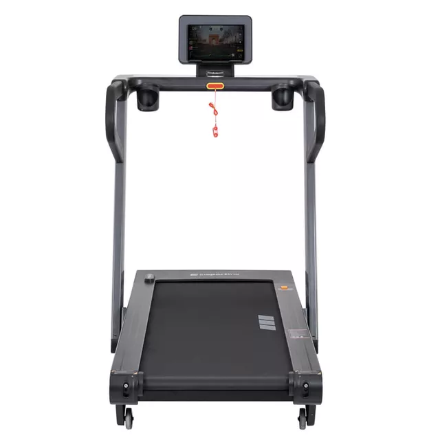 Futópad inSPORTline ZenRun 40, 4 lóerő, max.150kg, futófelület 135x52cm, max. 18.8km/ó, HRC, 12 program, Kinomap, izületvédő csillapitás