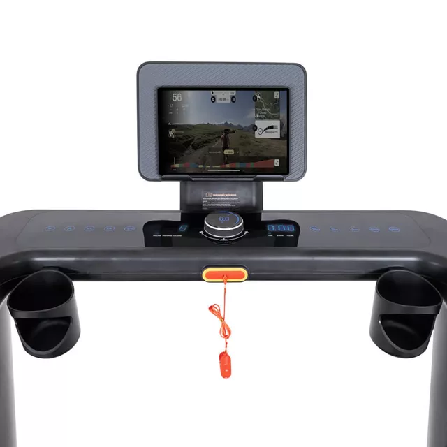 Futópad inSPORTline ZenRun 40, 4 lóerő, max.150kg, futófelület 135x52cm, max. 18.8km/ó, HRC, 12 program, Kinomap, izületvédő csillapitás