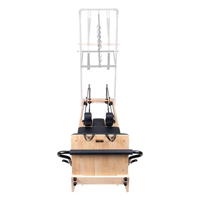 Pilates reformer inSPORTline Driftaler, összecsukható szerkezet biztonsági retesszel, tölgyfából készült váz, speciális pilates-doboz