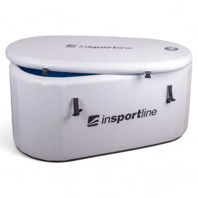 Kültéri fürdőkád inSPORTline Laaches 160x85x65 cm hőszabályozó rendszerrel