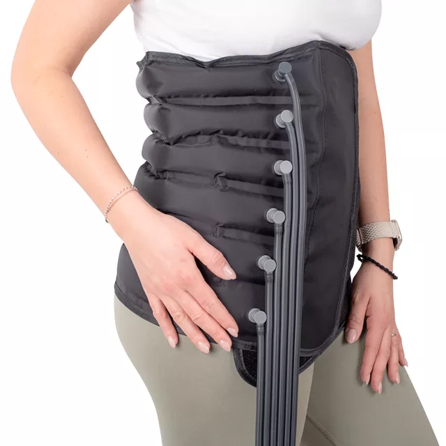 Kiegészítő légkompressziós deréköv inSPORTline 118x37 cm