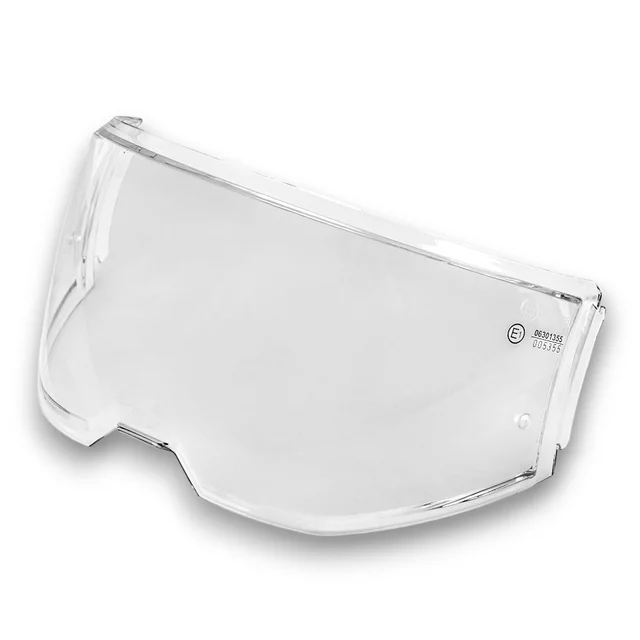 Csere plexi W-TEC Sabron sisakhoz, karcálló bevonat, egyszerű cserélési mechanizmus - arany - áttetsző