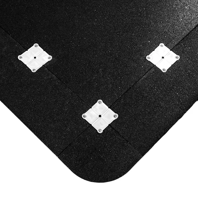 Súlyzós alátét inSPORTline Proteko Plus 100x100x4 cm, védi a padlót a károsodástól, rendkívül tartós, csúszásmentes felület, tompítja a rezgést