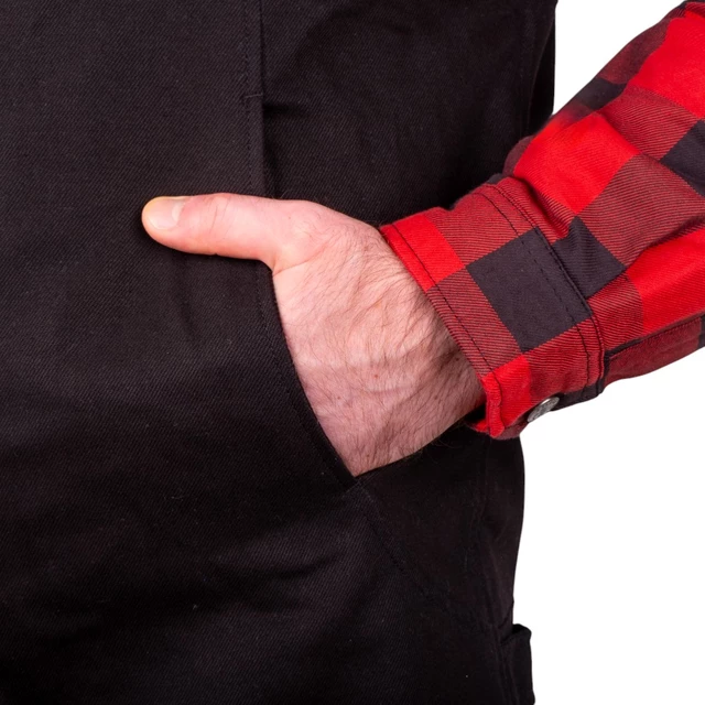 Motoros dzseki W-TEC Black Heart Radikaal - piros-fekete