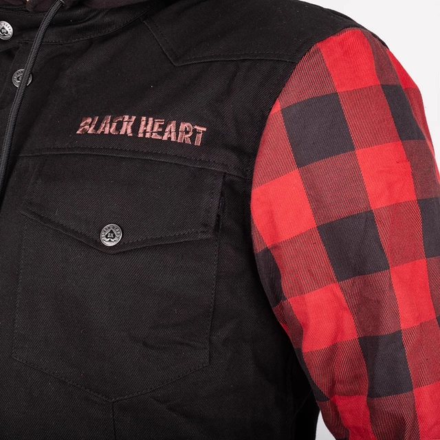 Motoros dzseki W-TEC Black Heart Radikaal - piros-fekete