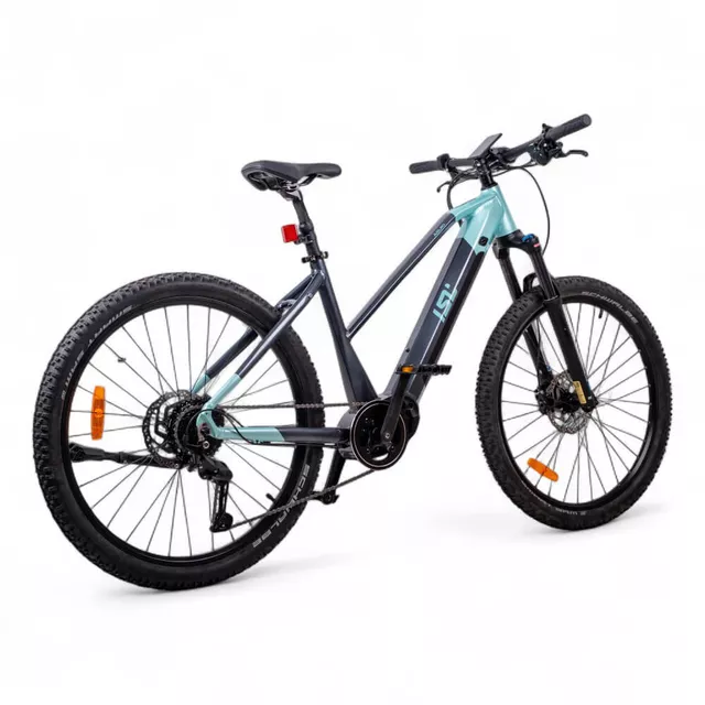 Női hegyikerékpár inSPORTline ISL Asuki 630 Wh 27,5" – 2025-ös modell, Bafang M410 motor, 150 km hatótávolság, 27,5" kerékátmérő - Aqua Kék