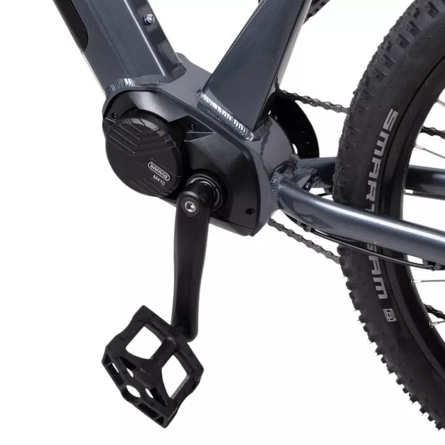 Női hegyikerékpár inSPORTline ISL Asuki 630 Wh 27,5" – 2025-ös modell, Bafang M410 motor, 150 km hatótávolság, 27,5" kerékátmérő - Aqua Kék