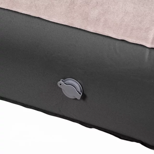 Kétszemélyes felfújható matrac inSPORTline Valkon Duo 192×151×22 cm beépített elektromos pumpával, egyszerű felfújás/leeresztés, Li-ion akkumulátor
