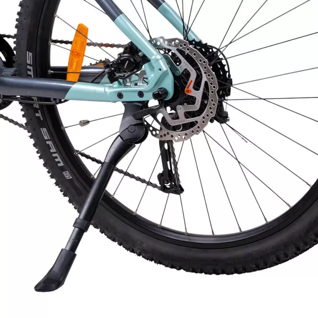 Női hegyikerékpár inSPORTline ISL Asuki 630 Wh 27,5" – 2025-ös modell, Bafang M410 motor, 150 km hatótávolság, 27,5" kerékátmérő - Aqua Kék