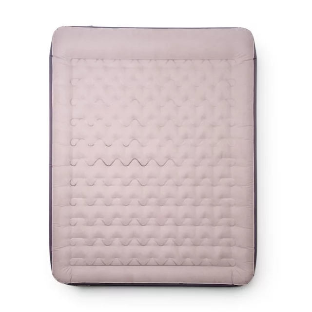 Kétszemélyes felfújható matrac inSPORTline Valkon Duo 192×151×22 cm beépített elektromos pumpával, egyszerű felfújás/leeresztés, Li-ion akkumulátor