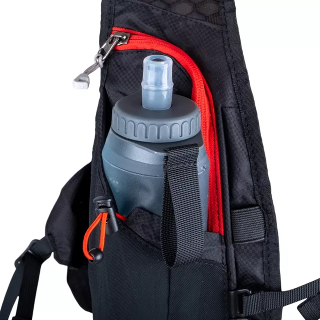 Összecsukható palack inSPORTline Hydroswift 500, szivárgásmentes kupak, BPA-mentes, tartós és könnyű anyag, könnyen tisztítható