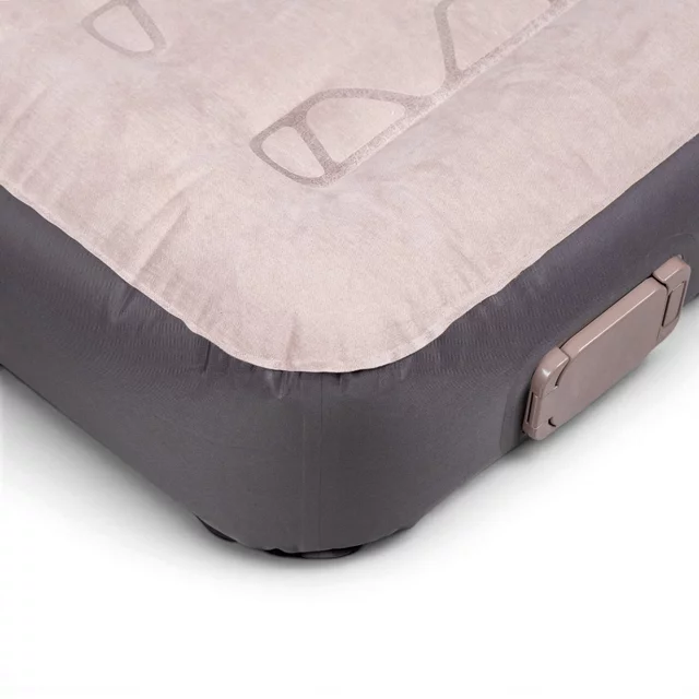 Egyszemélyes felfújható matrac inSPORTline Valkon 197x90x22 cm beépített elektromos pumpával, egyszerű felfújás/leeresztés, összecsukható szállításhoz