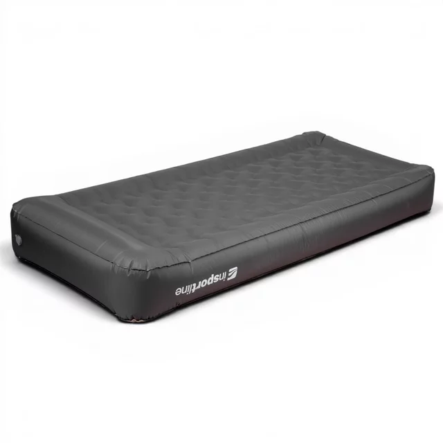 Egyszemélyes felfújható matrac inSPORTline Valkon 197x90x22 cm beépített elektromos pumpával, egyszerű felfújás/leeresztés, összecsukható szállításhoz