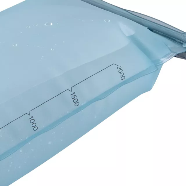 Hidratáló tasak inSPORTline Hydrigo 20 - 2 liter, rugalmas, erős, tartós anyag, szilikon szipka, rögzítőzsinór