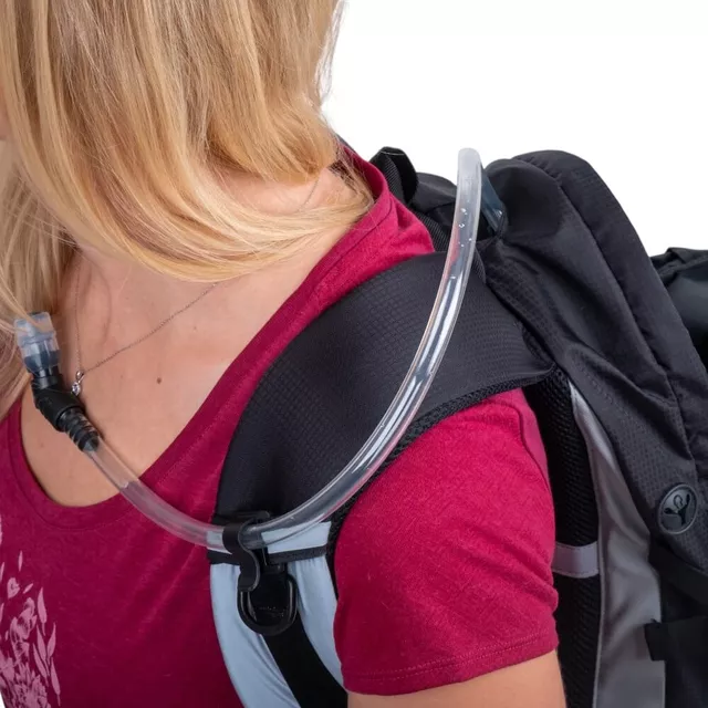 Hidratáló tasak inSPORTline Hydrigo 20 - 2 liter, rugalmas, erős, tartós anyag, szilikon szipka, rögzítőzsinór