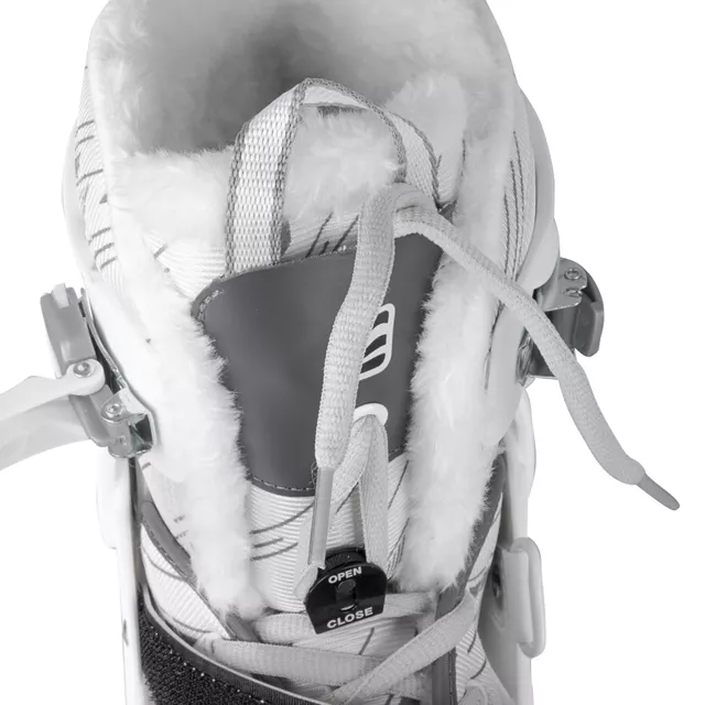 Jégkorcsolya inSPORTline Bergera, ComfortFit technológia, AdjusTouch rendszer, Safety Ankle rendszer - fehér