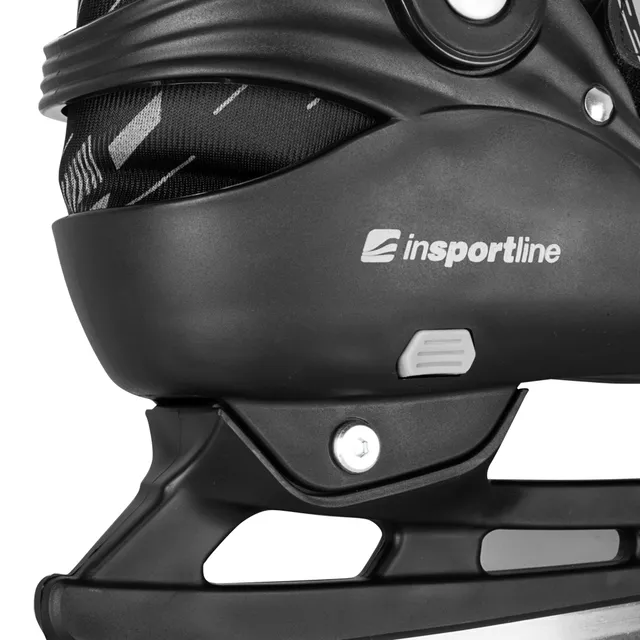 Jégkorcsolya inSPORTline Niorto, ComfortFit technológia, AdjusTouch rendszer, Safety Ankle rendszer - fekete