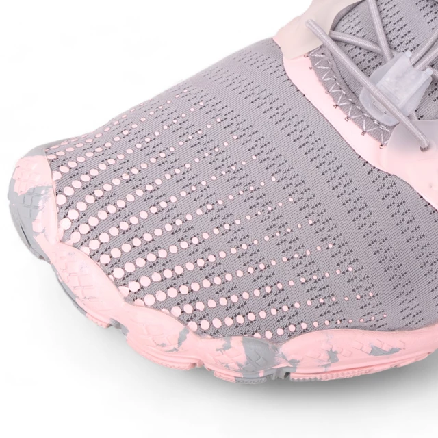 Vízi cipő inSPORTline Solaric Lady - szürke-rózsaszín