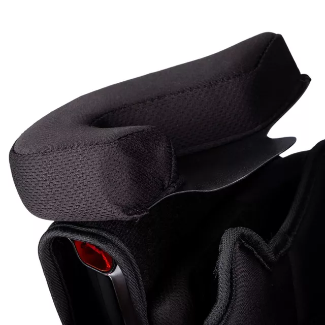 Nyitott sisak W-TEC Baraldo Celeste, mosható párnázat, gyorskioldó csat, szellőzőpanelek a tetején, kis hátsó spoiler