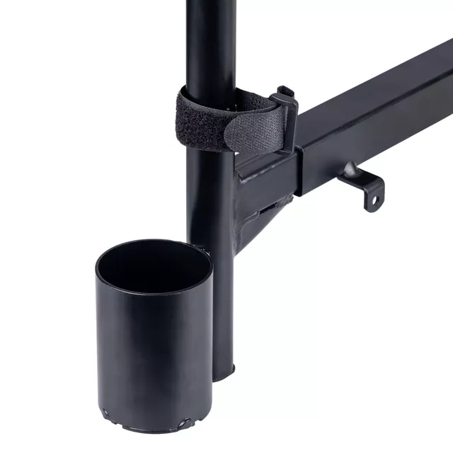 Bottartó elektromos négykerekű kerekesszékhez inSPORTline Antun, bot rögzítés tépőzárral, csavaros rögzítés