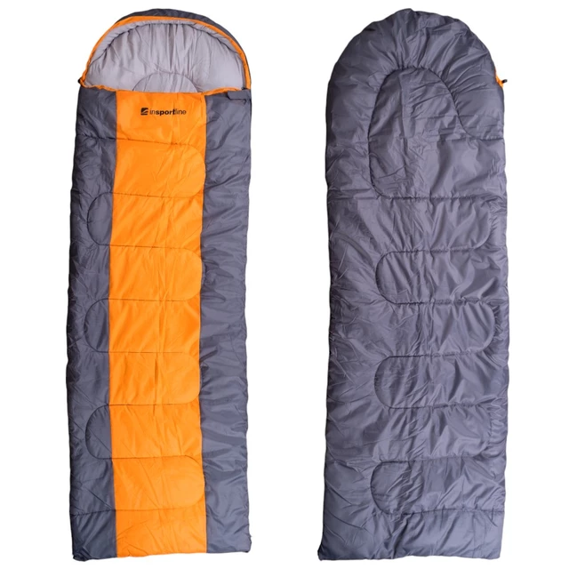 Hálózsák inSPORTline Girio - szürke-narancssárga