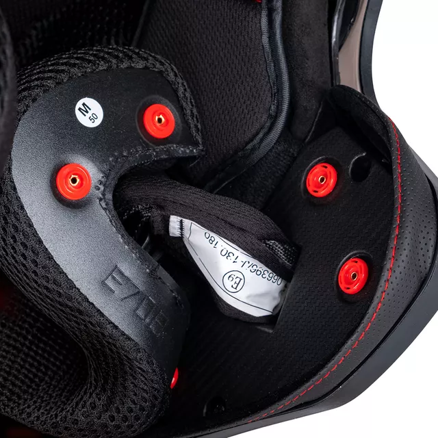 Nyitott sisak W-TEC Barcela Bufalo, kivehető és mosható párnázat, gyorskioldó csat, állítható szellőzés