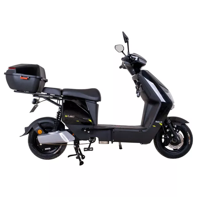 Elektromos robogó W-TEC Raike 10" Jogosítvány nélkül használható, zárható tárolódoboz