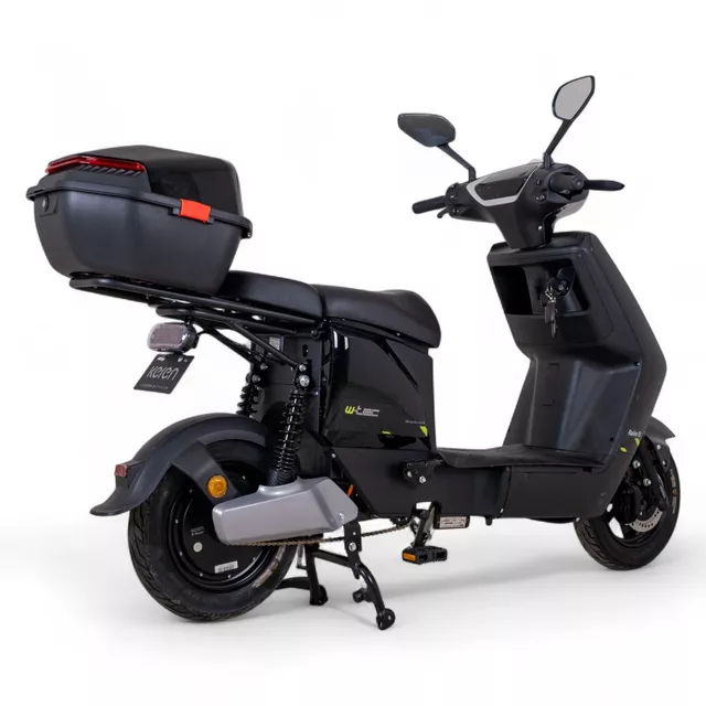 Elektromos robogó W-TEC Raike 10" Jogosítvány nélkül használható, zárható tárolódoboz