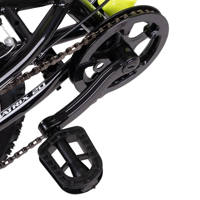 Gyerek kerékpár Reactor Flash 20" - 2024 - sötét piros-fekete