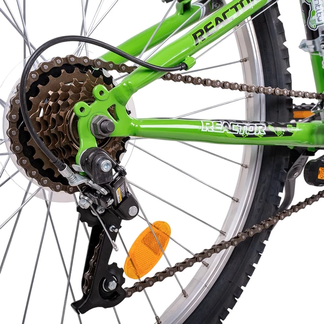 Junior kerékpár Reactor Colt 24" - 2024 - fehér