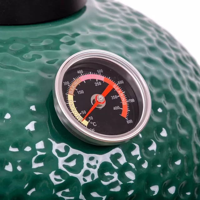 Kerámia kamado grill inSPORTline Pasionato 12"faszenes, kerámia, 56,5cm magas, BBQ grill, hőmérő, bomba izek, alacsony szénfogyasztás, kamado grill