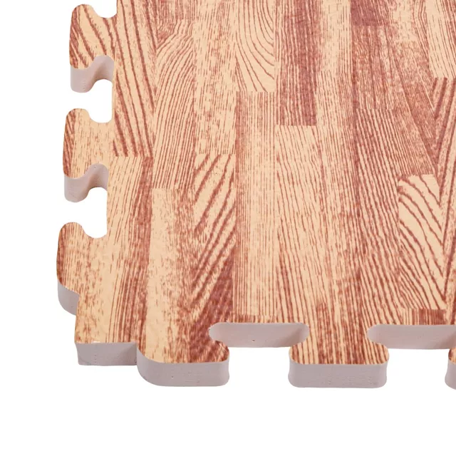 Puzzle tatami szőnyeg inSPORTline Zemalpro 100x100x2 cm, tartós anyag, csökkenti a zajt, könnyen mosható felület - gyep motívum