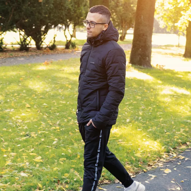 Fűthető kabát W-TEC HEATborg, integrált fűtéssel, karbonszálas fűtés, 7 zóna, 3 fokozatban állitható, súly 985g - Khaki