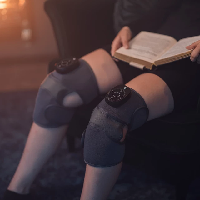 Kompressziós masszázs térdpánt 3in1 inSPORTline Mishair