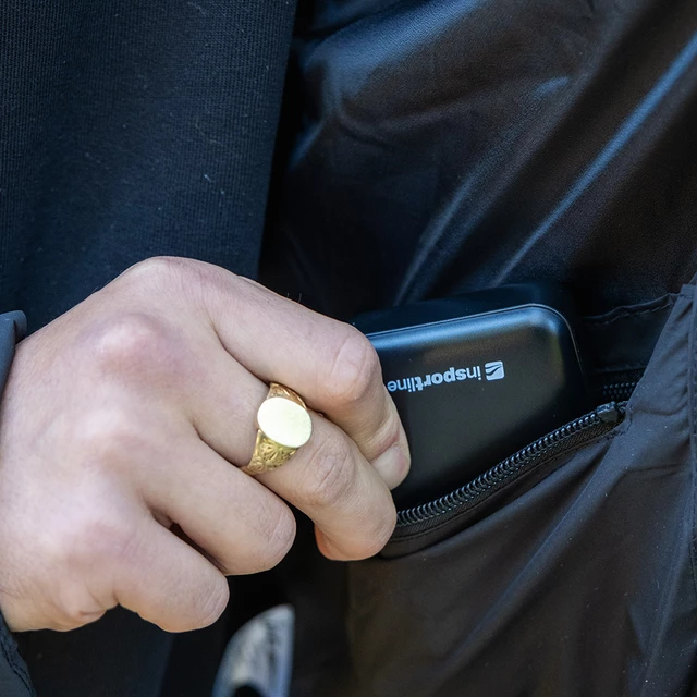 Fűthető kabát W-TEC HEATborg, integrált fűtéssel, karbonszálas fűtés, 7 zóna, 3 fokozatban állitható, súly 985g - Khaki